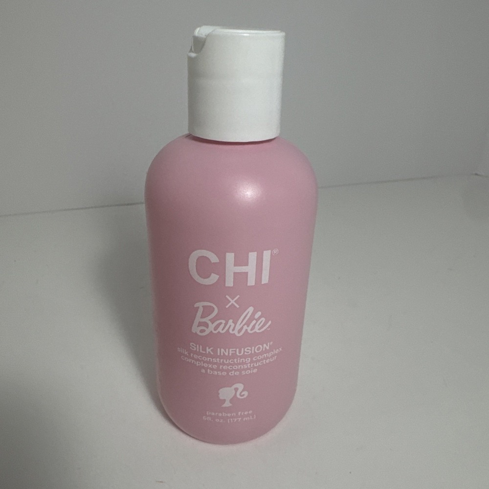 CHI X BARBIE Silk Infusion Reconstructing Complex 6 Fl Oz, RARE & FUN